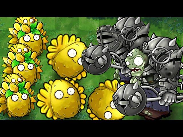 КОРОЛЕВСКИЙ ОРЕХ - МУТАНТ ПРОТИВ ГАРГАНТЮА В БРОНЕ ► Plants vs. Zombies Fusion #33 ПвЗ | PvZ