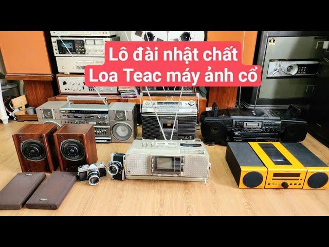 Lô đài nhật chất Sony Aiwa, loa teac đồng trục, yamaha 040 màu đẹp lh,0967874679