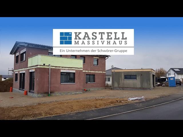 Zeitraffer Kastell-Massivhaus