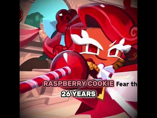 cookies and their age! #cookierunkingdom