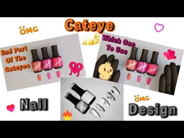 @madamglamofficial Cateye Nails / Stiletto Press-ons/Nail Inspo