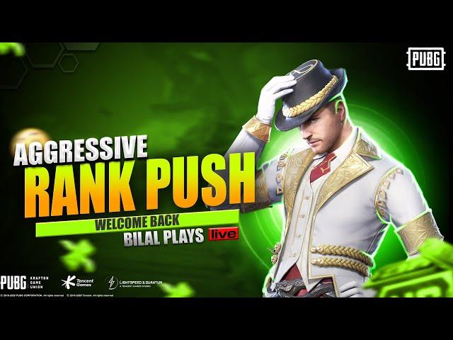 ULTIMATE ROYALE RANK PUSH | OLD PUBG IS BACK ?  | CUSTOMS | BILAL PLAYS |