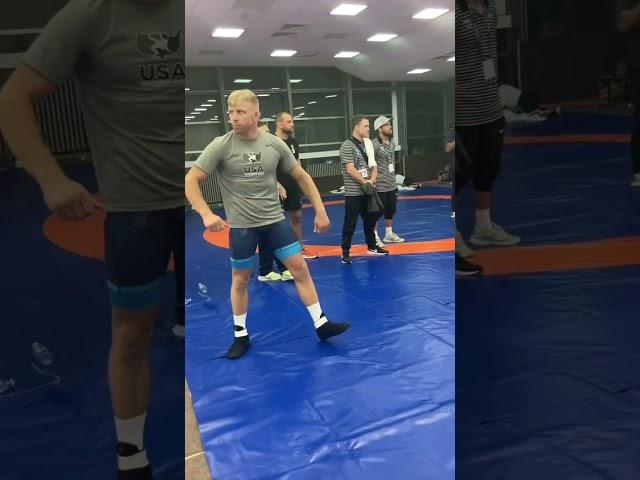 What do you think? Was Sidakov trying to mess with Kyle Dake?