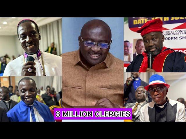 Big News! Over 3 million Pastors in Ghana to campaign for Dr. Bawumia to win