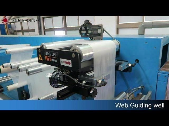 Pivoting Guide Frame - Web Guiding System for Center Guide