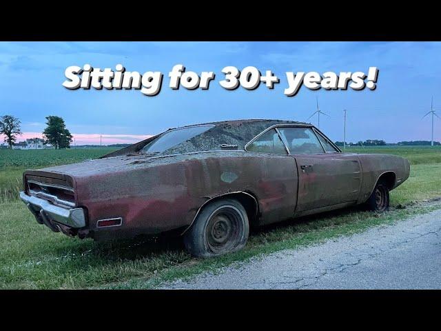 FIELD FIND 1970 Dodge Charger rescued for $1,000!