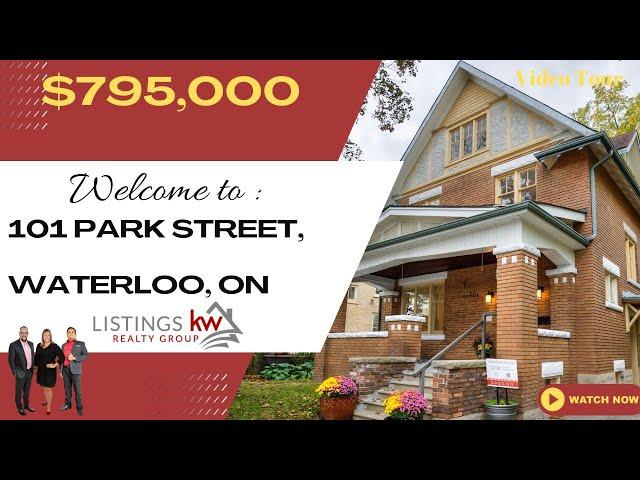 101 Park St, Waterloo,  Ontario - Kitchener Waterloo Real Estate