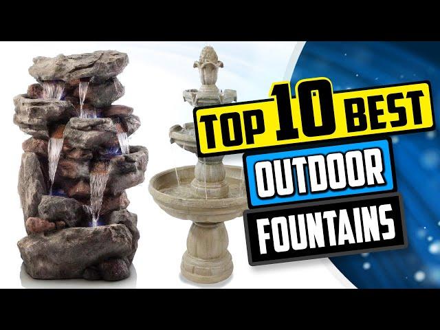 Best Outdoor Fountains | Top 20 Outdoor Fountain Reviews | Part 2 of 2 [Buying Guide 2024]