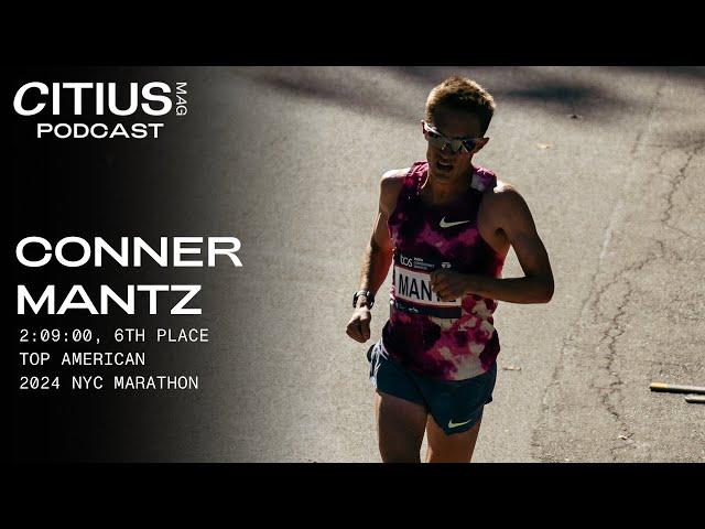 Conner Mantz After Finishing 6th At The 2024 NYC Marathon (2:09:00, Top American) | Race Recap