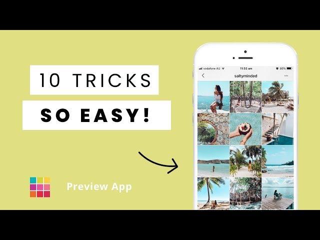 HOW TO make your Instagram Feed look Good? It's easy. Here are 10 tricks