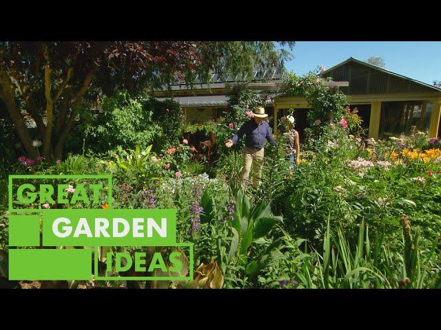 How to Create a Cottage Garden in a Hot & Sunny Climate | GARDEN | Great Home Ideas