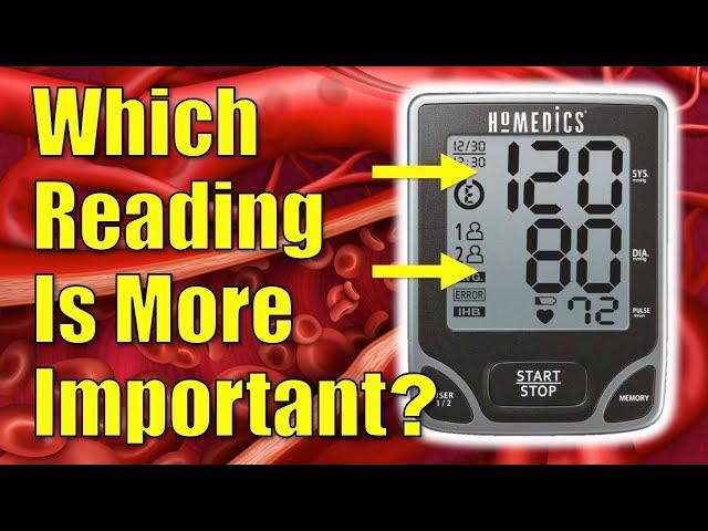 Which Blood Pressure Reading is More Important, Systolic or Diastolic?