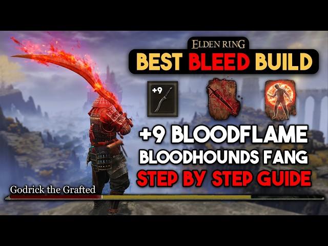 Elden Ring OP Bloodhounds Fang Bleed Build (All Item Locations Beginner Guide)