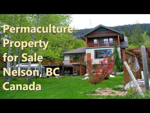 Permaculture Property for Sale: Snow's Hillhouse Microfarm, Nelson BC Canada--SOLD!