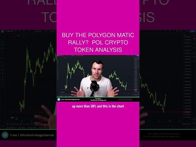 Buy The Polygon Matic Rally?  POL Crypto Token Analysis