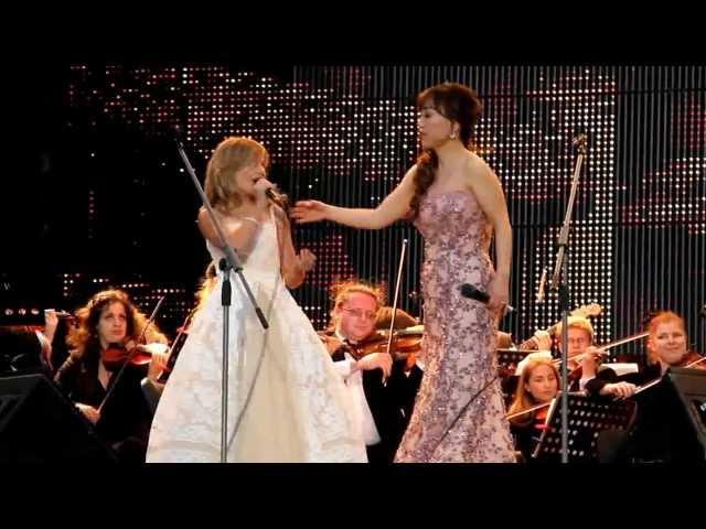 Jackie Evancho & Sumi Jo - Con Te Partiró - St Petersburgo