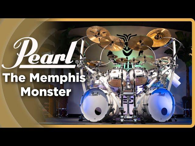 Building a MEGA Drum Set | The Pearl Memphis Monster