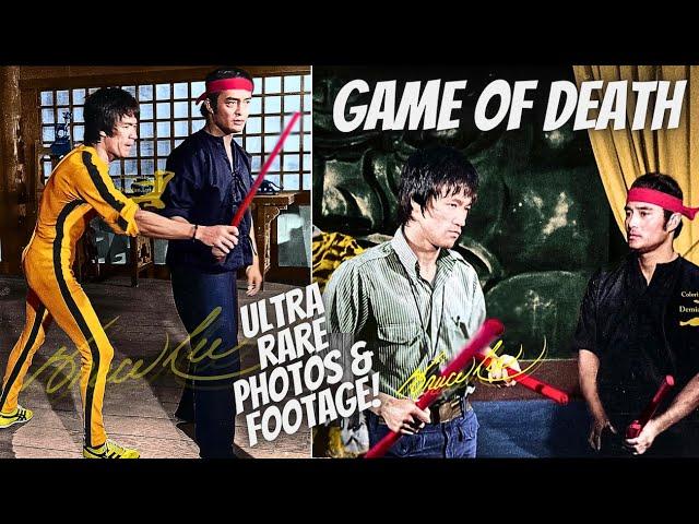 BRUCE LEE Ultra RARE behind the scenes Footage & Photos from GAME OF DEATH!