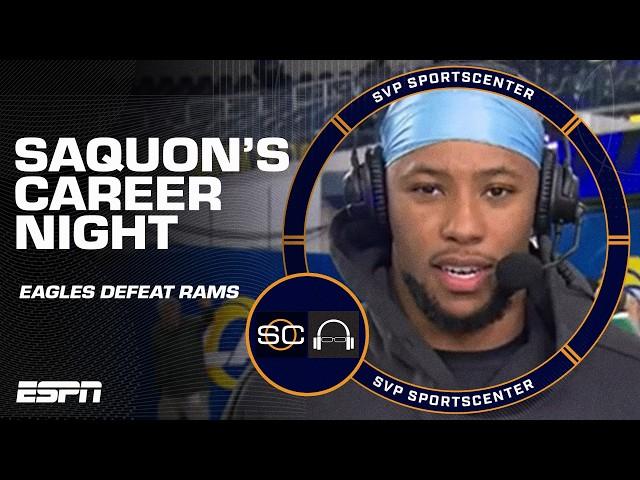 Saquon Barkley recaps CAREER NIGHT  Eagles win again + Cowboys WILD FINISH in Week 12 | SC with SVP