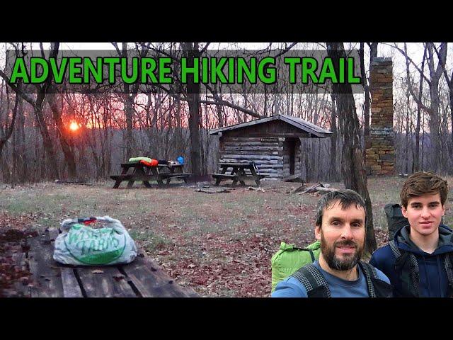 Backpacking the Adventure Hiking Trail \ Best Hiking in Indiana?