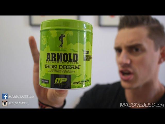 Arnold Series Iron Dream Sleep Supplement Review - MassiveJoes.com MusclePharm GH Booster