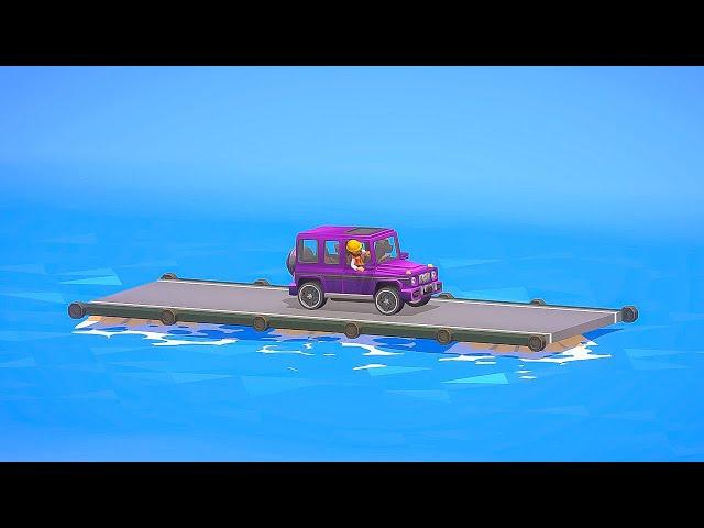 Engineering BUOYANT BRIDGES in Poly Bridge 3!