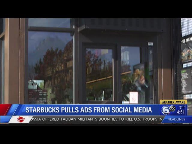 Starbucks latest to say it will pause social media ads