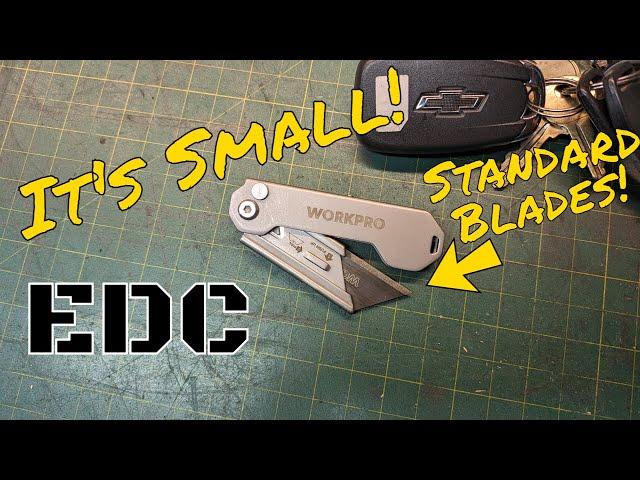 WORKPRO Folding Utility Knife, maybe a great EDC or just a carry all knife?