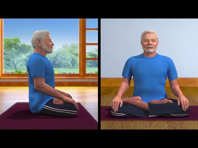 Yoga with Modi : Dhyana Hindi