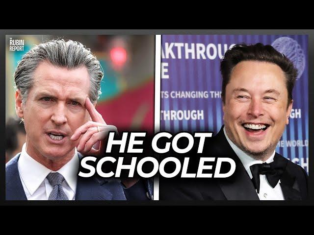 Gavin Newsom Humiliated as Elon Musk Responds to His Shocking New Law