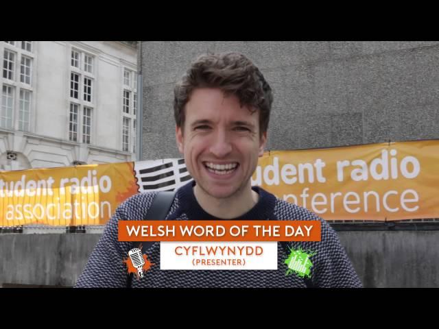 Welsh Word of the Day - Compilation / #SRACon Cardiff 2016