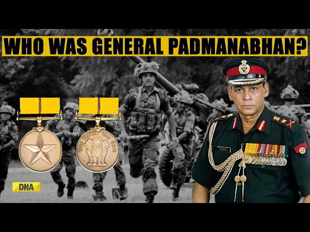 Former Indian Army Chief General Sundararajan Padmanabhan Passes Away At 83