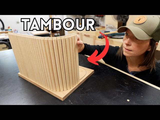 It's actually not so hard. Tambour Door Cabinet