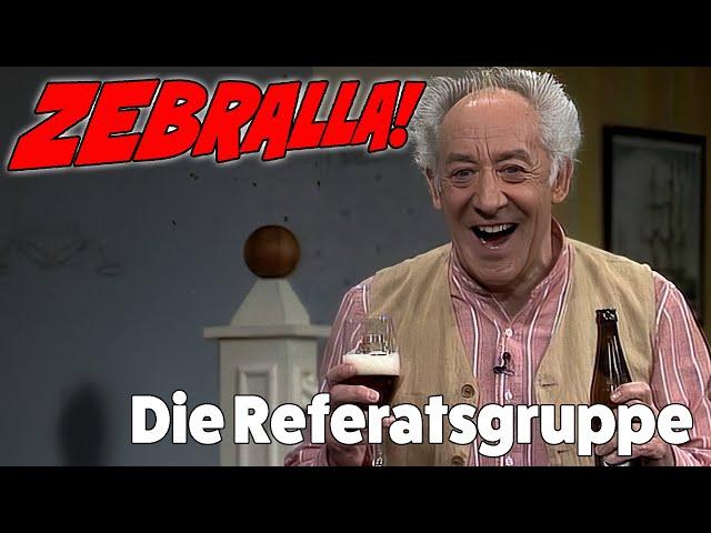 Hallervordens Zebralla! - Die Referatsgruppe