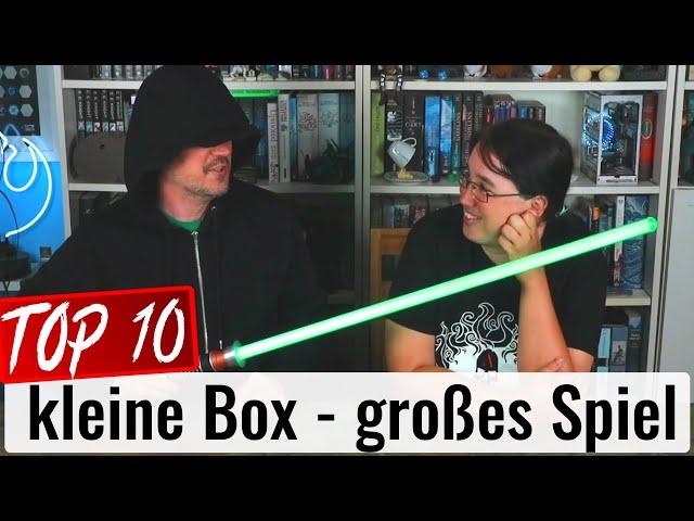 Top 10 kleine Box, großes Brettspiel