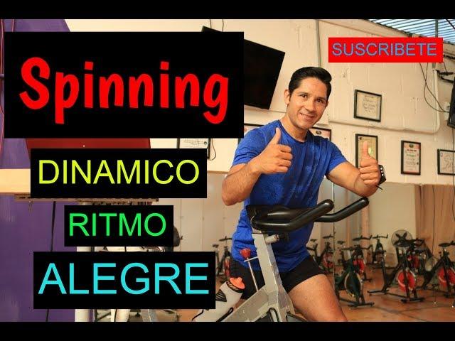 Clase Completa de Spinning Dinámica música motivadora Áerobica y Divertida