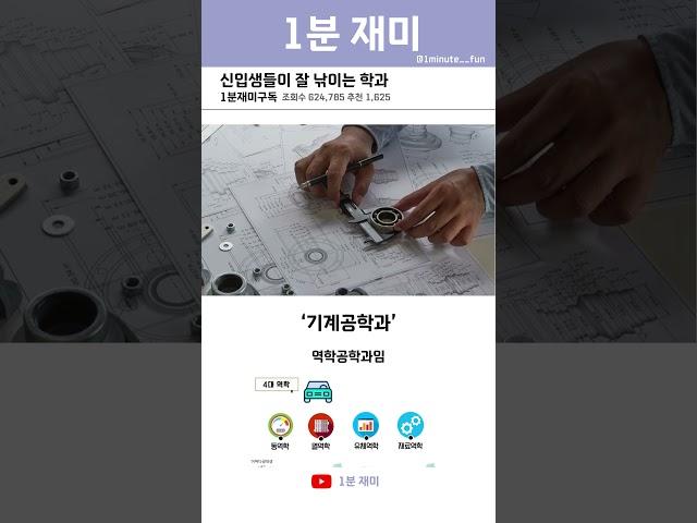 [1분 재미] 신입생들이 잘 낚이는 학과 #shorts