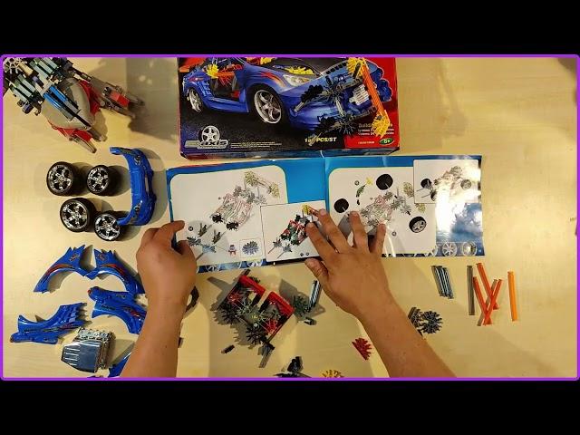 K'NEX | 12029 | Street Mods GT TUNER Spec B | Unboxing & Build