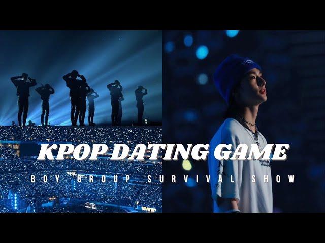 KPOP DATING GAME | SURVIVAL SHOW BOY GROUP