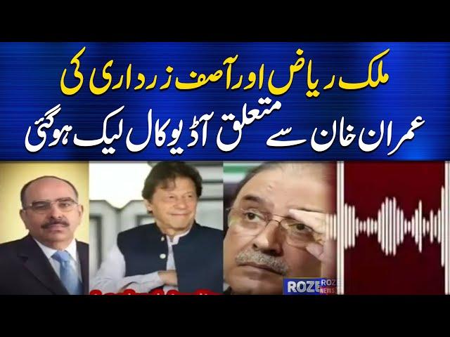 Leaked Audio call of Malik riaz and Asif Zardari about Imran Khan