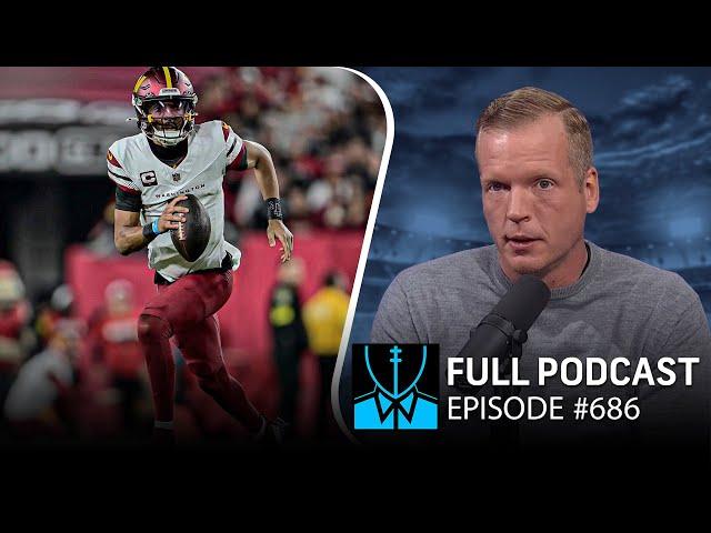 NFL Wild Card Recap: 'Commanders! Bank shot!' | Chris Simms Unbuttoned (FULL Ep. 686) | NFL on NBC