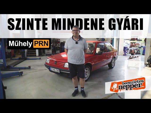 Vagy nagyon szereti, vagy túl sok szabadideje van – Peugeot 309 1,9D – 1992 – MűhelyPRN 272.