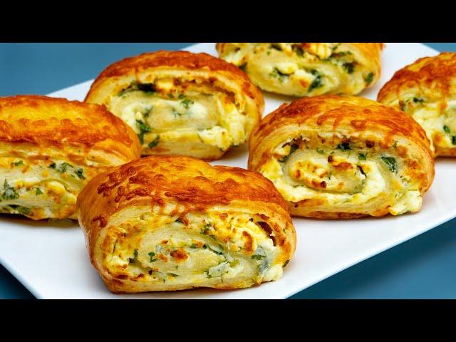 Simpler than you imagine. Brilliant appetizer recipe from puff pastry