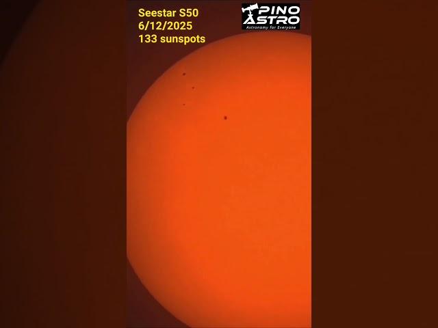 Sun on June 12, 2025 #PinoAstro