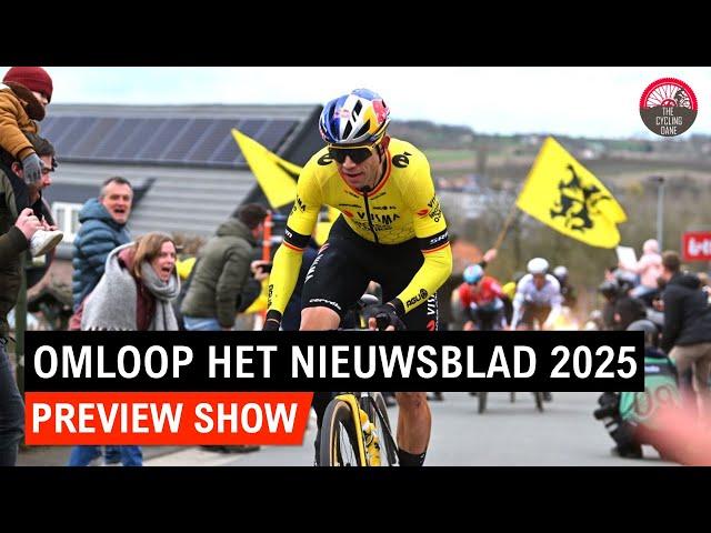 Omloop Het Nieuwsblad 2025 Preview Show - Wout van Aert vs Tom Pidcock on the Cobbles?