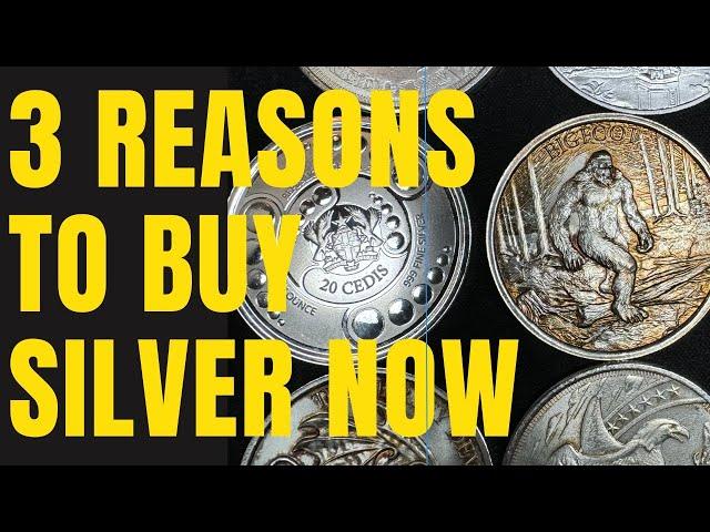 3 Reasons to Stack Silver Today