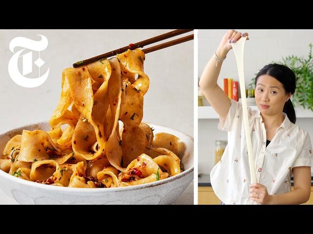 How to Make Easy Hand-Pulled Noodles at Home | NYT Cooking