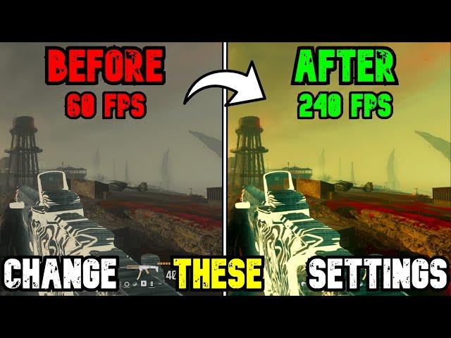 BEST PC Settings for Warzone 3 SEASON 6! (Optimize FPS & Visibility)