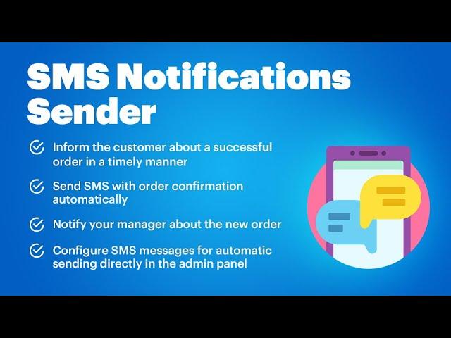 OpenCart SMS Notification Sender  (v. 1.5 - 4.*)