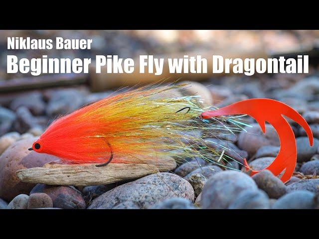 Beginner Pike Fly with Dragon Tail by Niklaus Bauer